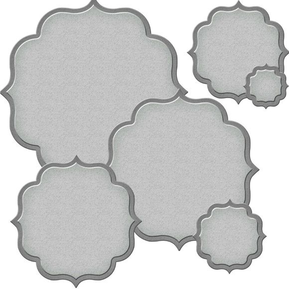 Spellbinders Nestabilities LABELS FIFTY 6 pcs - Picture 3 of 3